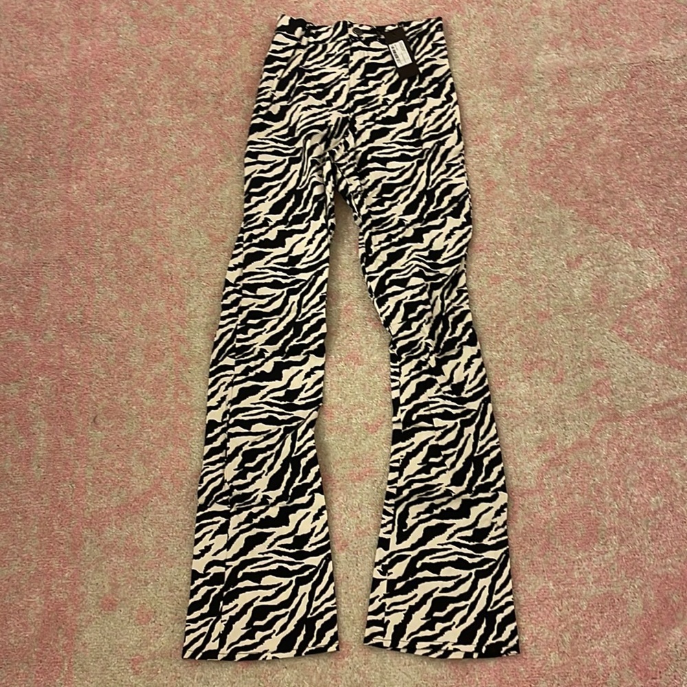 Motel rocks zebra zoven pants xxs